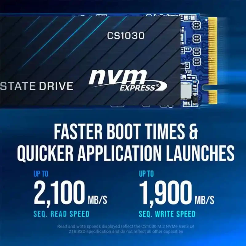 اس اس دی پی ان وای مدل CS1030 M.2 NVMe ظرفیت 250 گیگابایت | فروشگاه خرید کامپیوتر لیان سیستم