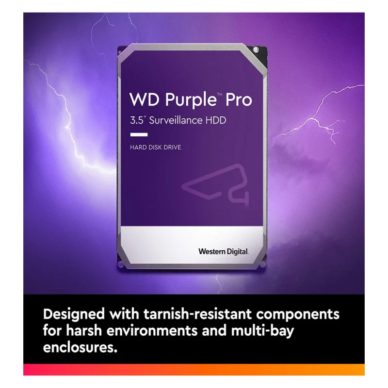 هارد اینترنال Western Digital مدل WD Purple ظرفیت 2 ترابایت | فروشگاه خرید کامپیوتر لیان سیستم