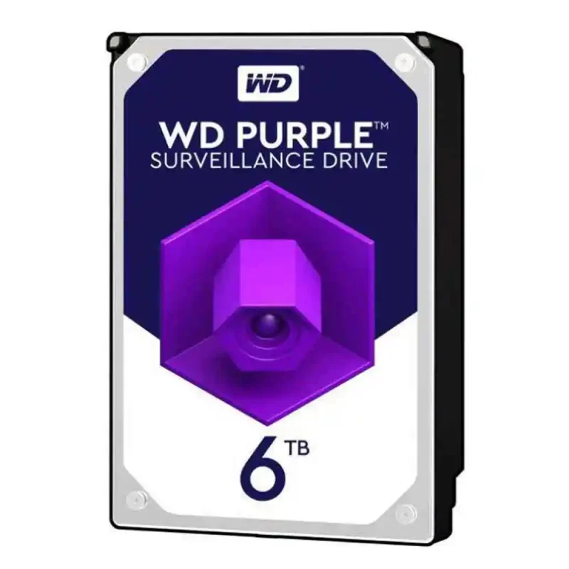 خرید هارد اینترنال وسترن دیجیتال مدل purple ظرفیت 6 ترابایت با بهترین کیفیت