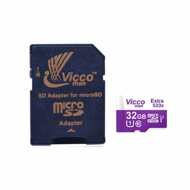 کارت حافظه ویکومن microSDHC مدل 533X ظرفیت 32 گیگابایت | فروشگاه خرید کامپیوتر لیان سیستم