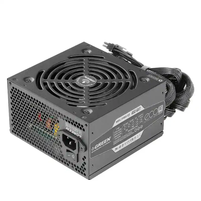 منبع تغذیه کامپیوتر گرین GP450A-ECO | فروشگاه خرید کامپیوتر لیان سیستم