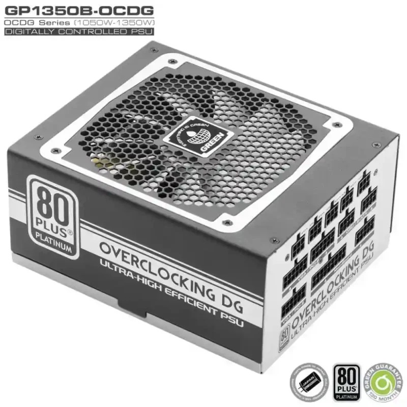مشخصات و خرید منبع تغذیه گرین مدل GP1350B-OCDG