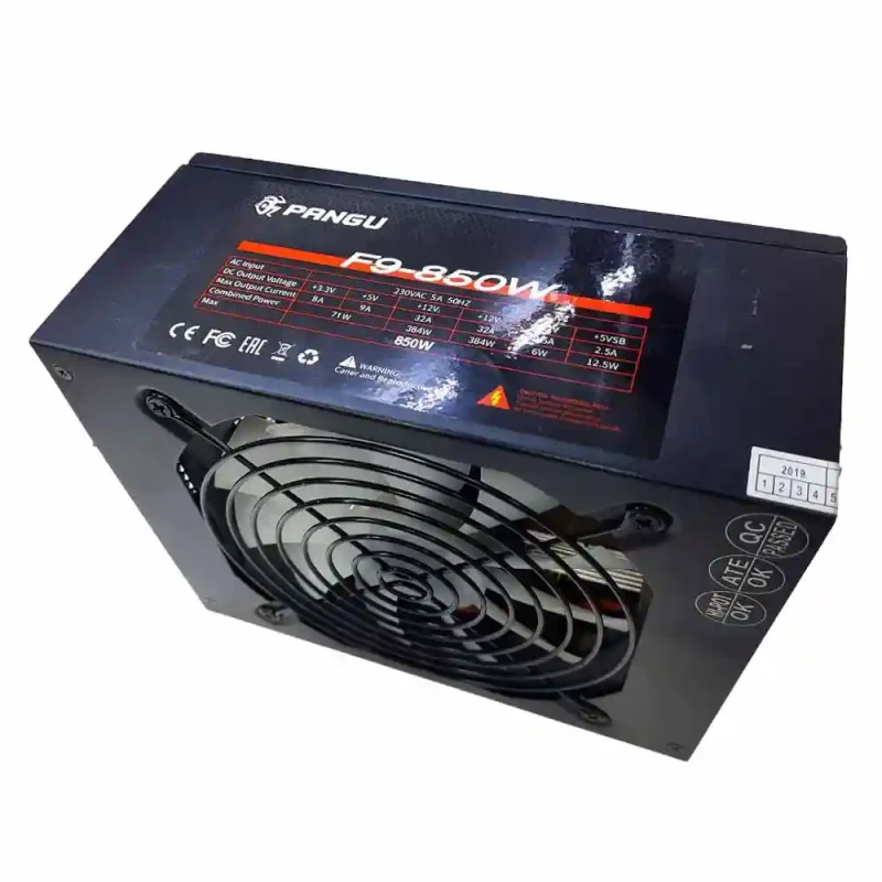 منبع تغذیه کامپیوتر پانگو PANGU F9-850W | فروشگاه خرید کامپیوتر لیان سیستم