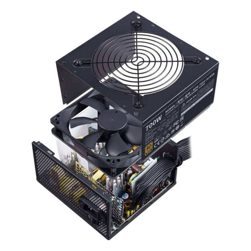 منبع تغذیه کامپیوتر کولر مستر Cooler Master MWE 700 Bronze | فروشگاه خرید کامپیوتر لیان سیستم