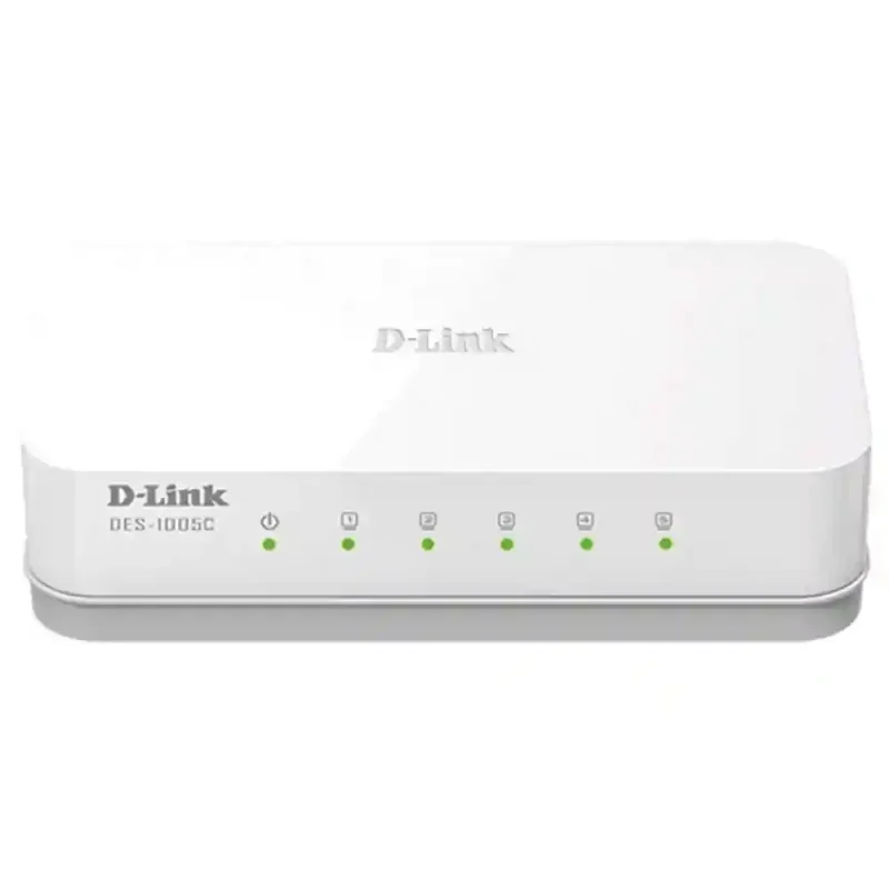 مشخصات و خرید سوییچ 5 پورت دی-لینک DES-1005C
