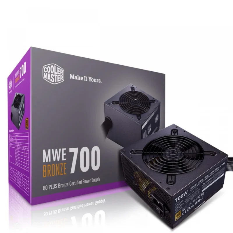 منبع تغذیه کامپیوتر کولر مستر Cooler Master MWE 700 Bronze | فروشگاه خرید کامپیوتر لیان سیستم