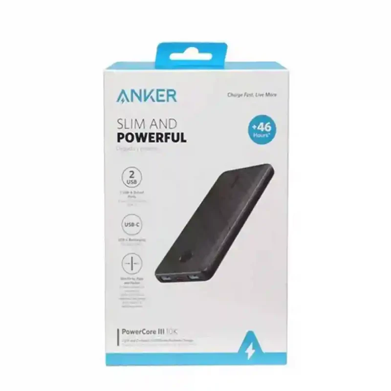 مشخصات و خرید پاور بانک مدل ANKER A1247 ظرفیت 10000 میلی آمپر ساعت