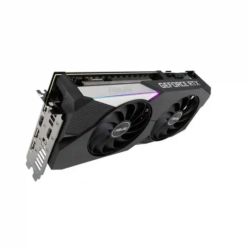 کارت گرافیک ایسوس مدل RTX 3060 TI DUAL OC Mini 8G | فروشگاه خرید کامپیوتر لیان سیستم