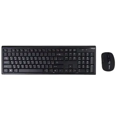 مشخصات و خرید کیبورد و ماوس بی سیم هترون hatron HKCW130