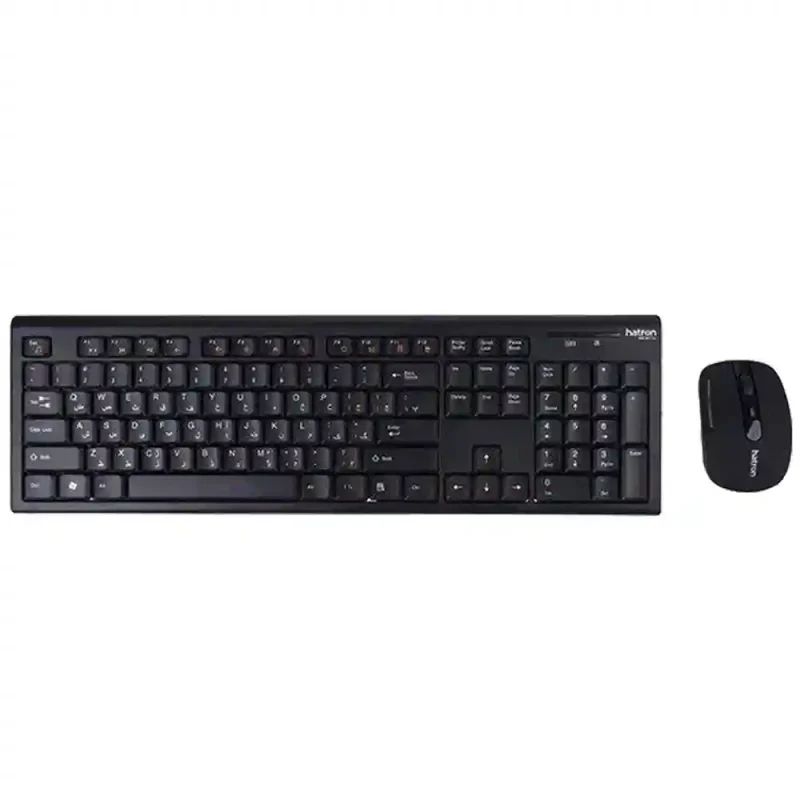 مشخصات و خرید کیبورد و ماوس بی سیم هترون hatron HKCW130