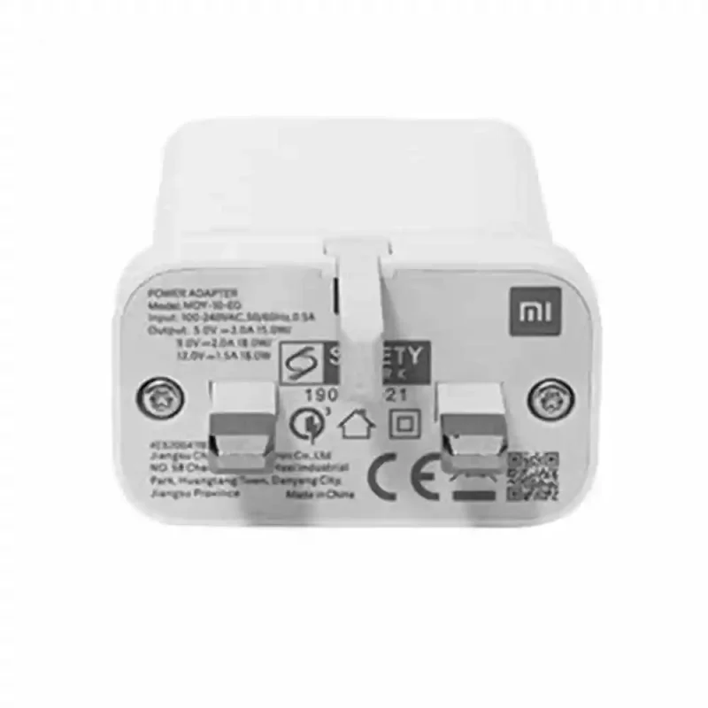 شارژر شیائومی مدل MDY-11-EY به همراه کابل USB-C | فروشگاه خرید کامپیوتر لیان سیستم