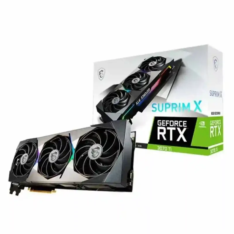کارت گرافیک ام اس ای RTX 3070 TI SUPRIM X 8G GDDR6 | فروشگاه خرید کامپیوتر لیان سیستم