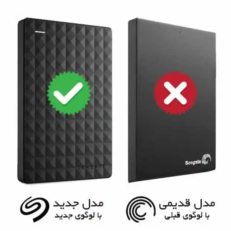 هارد اکسترنال سیگیت مدل Expansion Portable ظرفیت 1 ترابایت (باکس+هارد) | فروشگاه خرید کامپیوتر لیان سیستم