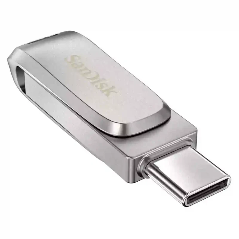 فلش مموری سن دیسک Ultra Dual Drive Luxe ظرفیت 128 گیگابایت | فروشگاه خرید کامپیوتر لیان سیستم
