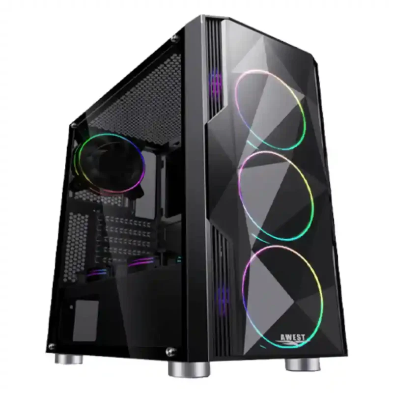 کیس کامپیوتر اوست GT-AV۰۲-BG | فروشگاه خرید کامپیوتر لیان سیستم