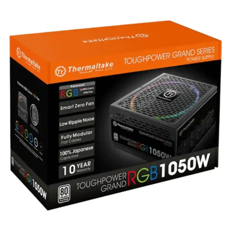 پاور ترمالتیک 1050 وات Thermaltake Toughpower Grand RGB 1050W | فروشگاه خرید کامپیوتر لیان سیستم