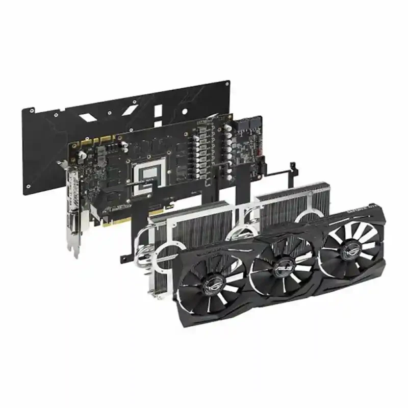 کارت گرافیک ایسوس مدل GTX 1080 TI ROG STRIX 11G GDDR5X | فروشگاه خرید کامپیوتر لیان سیستم