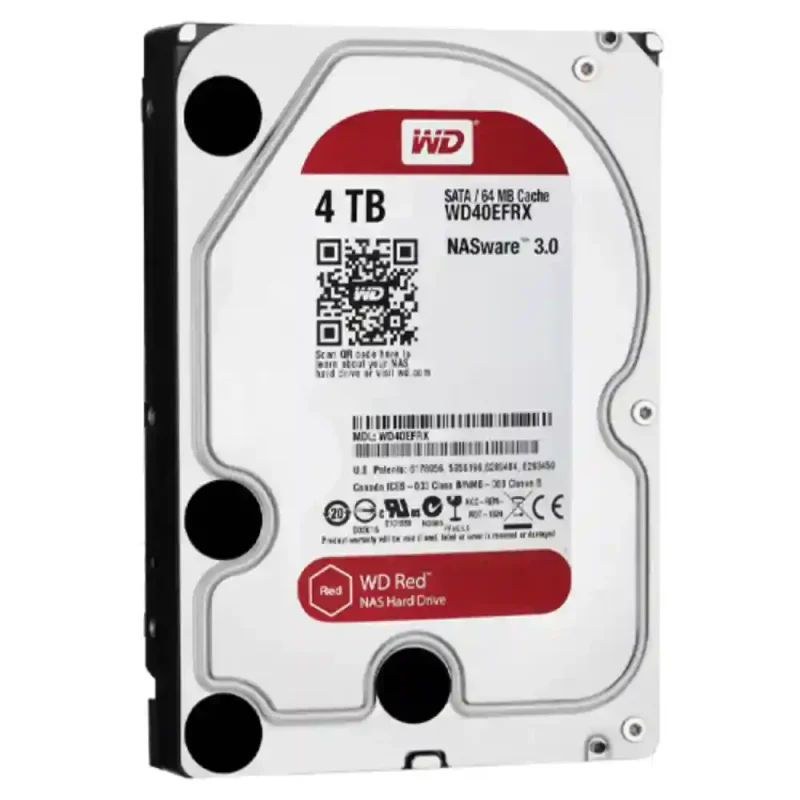 مشخصات و خرید هارددیسک اینترنال وسترن دیجیتال Red WD40EFRX ظرفیت 4 ترابایت
