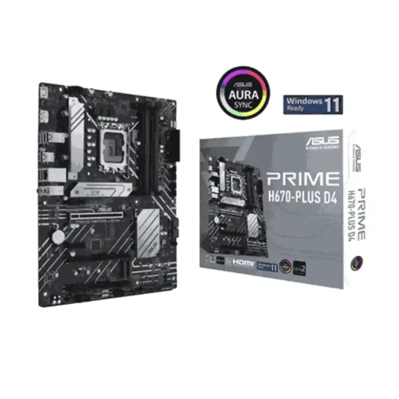 مادربرد ایسوس PRIME H670-PLUS D4 | فروشگاه خرید کامپیوتر لیان سیستم