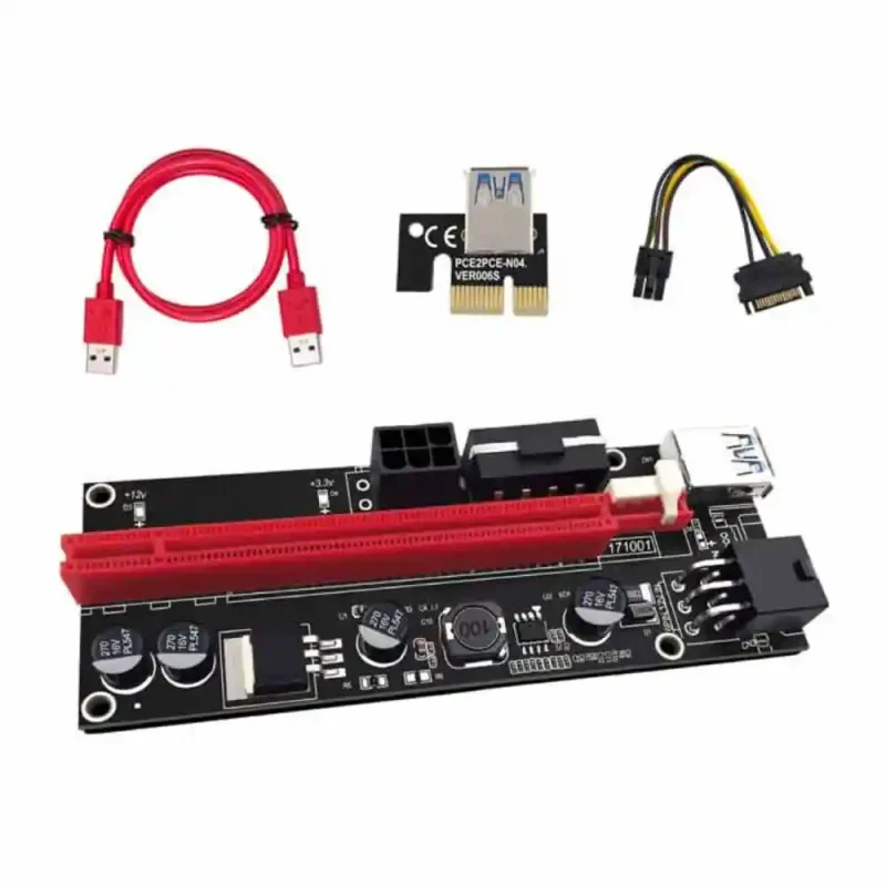 مشخصات و خرید رایزر گرافیک تبدیل PCI EXPRESS x1 به x16 مدل 009s