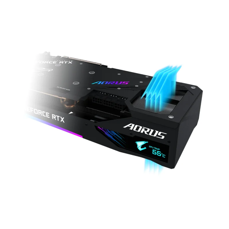 کارت گرافیک گیگابایت GIGABYTE 3070ti Gaming AORUS MASTER OC 8G کارکرده | فروشگاه خرید کامپیوتر لیان سیستم