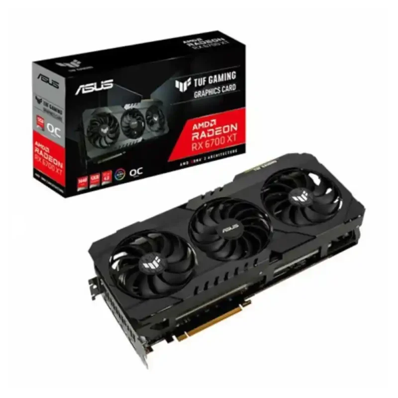 مشخصات و خرید کارت گرافیک ایسوس TUF Gaming RX 6700 XT O12G