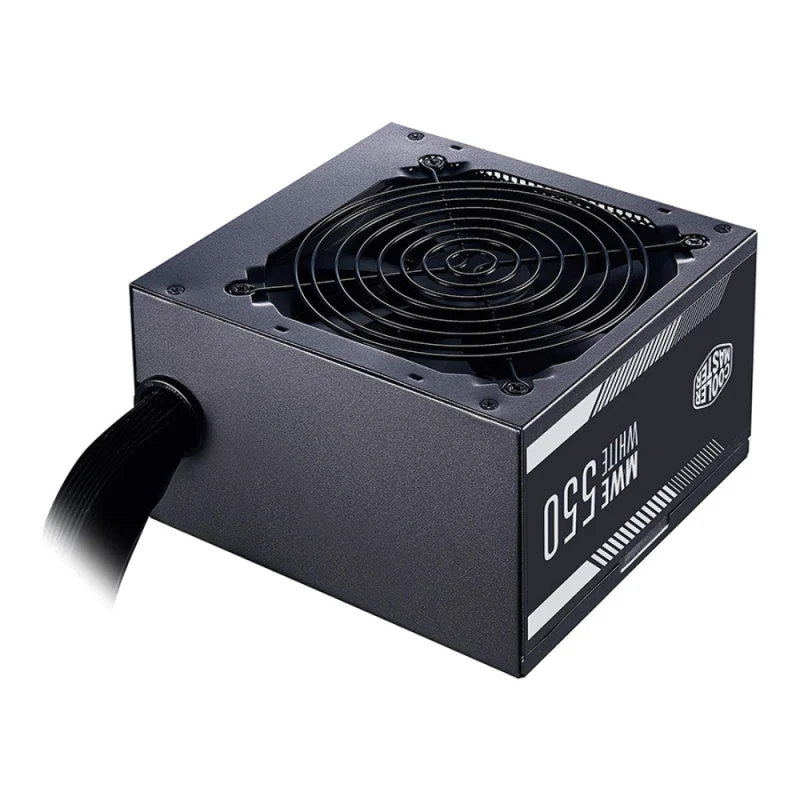 منبع تغذیه کامپیوتر کولر مستر مدل COOLER MASTER MWE 550 WHITE | فروشگاه خرید کامپیوتر لیان سیستم