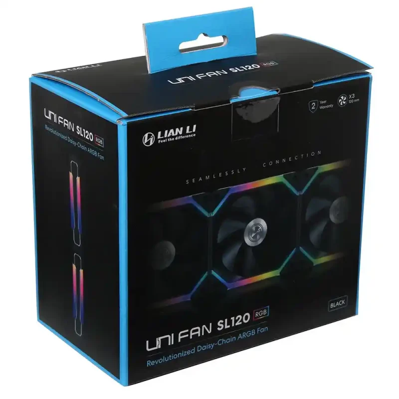 مشخصات و خرید فن کیس لیان لی Lian Li UNI Fan SL 120 ARGB بسته 3 عددی