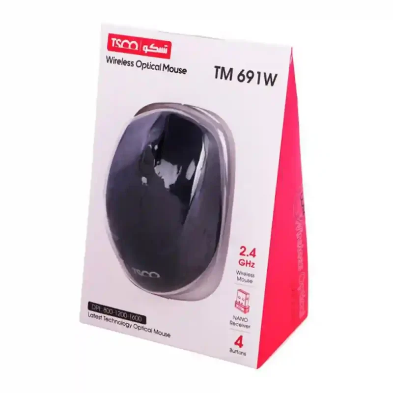 ماوس بی سیم تسکو مدل TM 691 | فروشگاه خرید کامپیوتر لیان سیستم