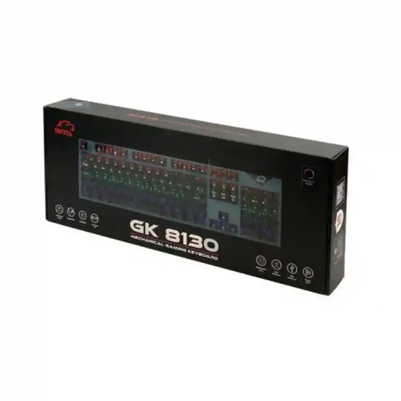 کیبورد مکانیکال مخصوص بازی تسکو مدل GK 8130 | فروشگاه خرید کامپیوتر لیان سیستم