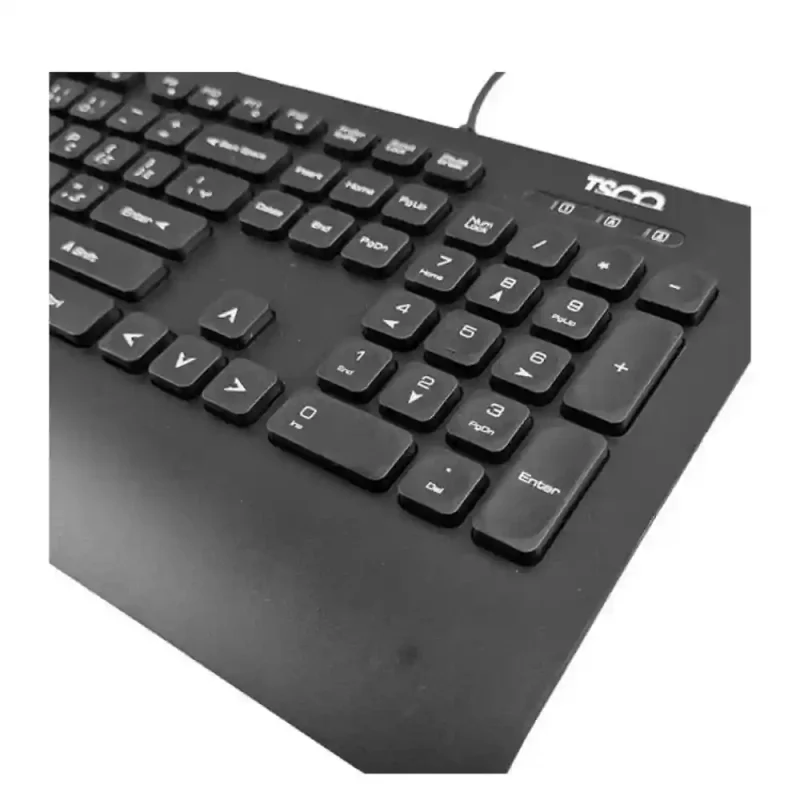 کیبورد تسکو مدل TK 8027 با حروف فارسی | فروشگاه خرید کامپیوتر لیان سیستم