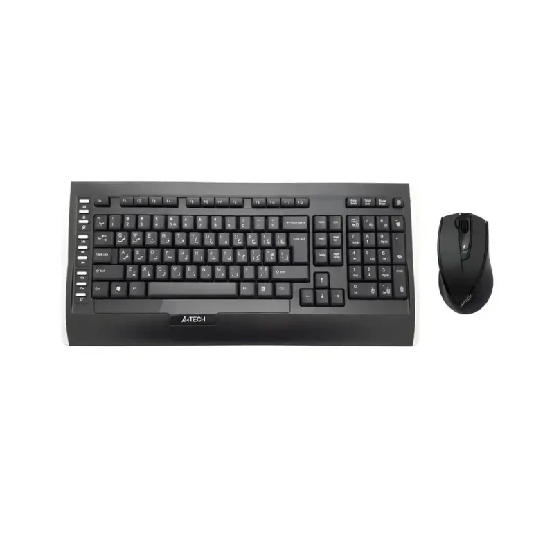 کیبورد و ماوس بی سیم ای فورتک مدل 9300F | فروشگاه خرید کامپیوتر لیان سیستم
