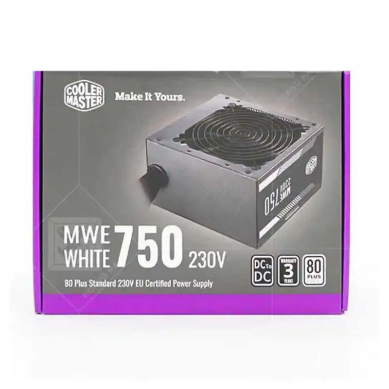 منبع تغذیه کامپیوتر کولر مستر مدل MWE 750 White | فروشگاه خرید کامپیوتر لیان سیستم