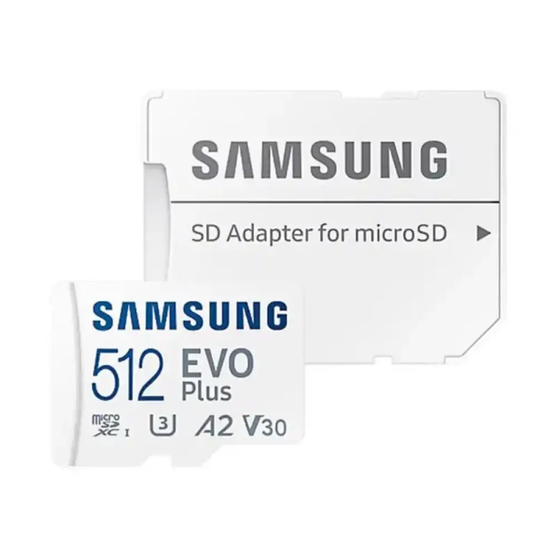 کارت حافظه microSDXC سامسونگ Evo Plus A2 V10 UHS-I U3 SD ظرفیت 512گیگابایت | فروشگاه خرید کامپیوتر لیان سیستم