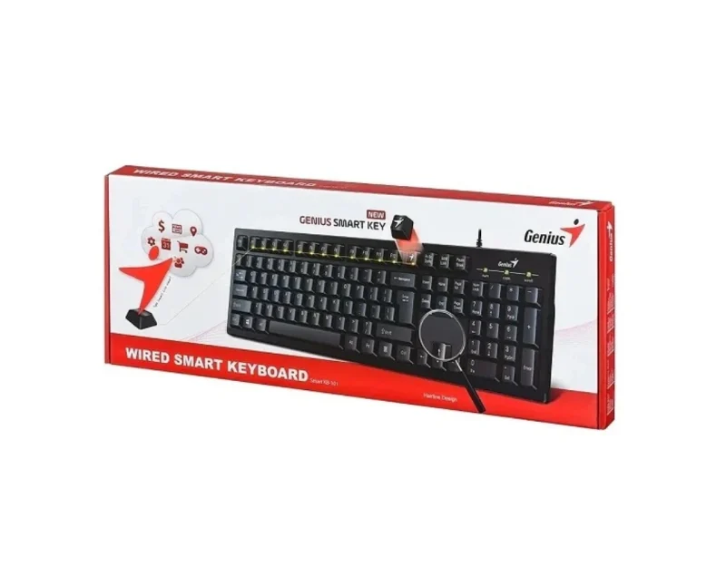 کیبورد جنیوس مدل KB-101 | فروشگاه خرید کامپیوتر لیان سیستم