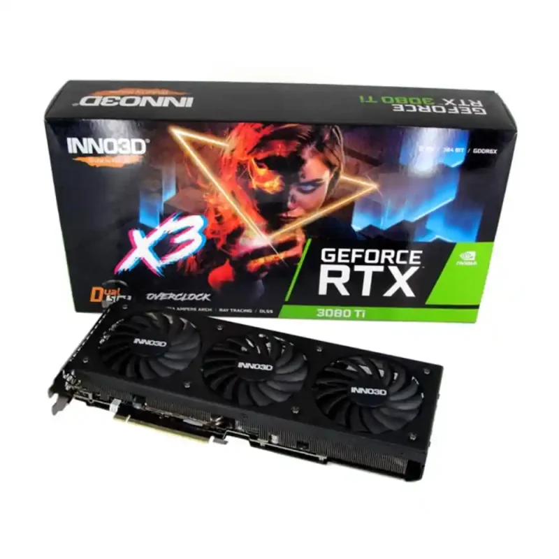 کارت گرافیک 12 گیگابایت INNO3D مدل RTX 3080 TI X3 | فروشگاه خرید کامپیوتر لیان سیستم