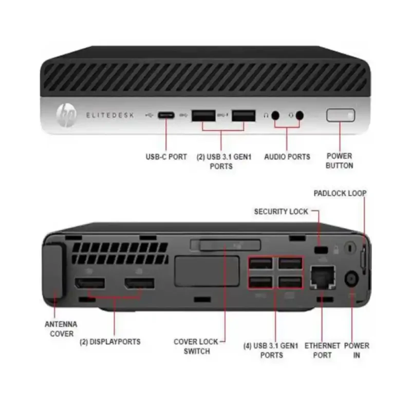 مینی کیس تاینی اچ پی مدل HP Tiny G3 | فروشگاه خرید کامپیوتر لیان سیستم