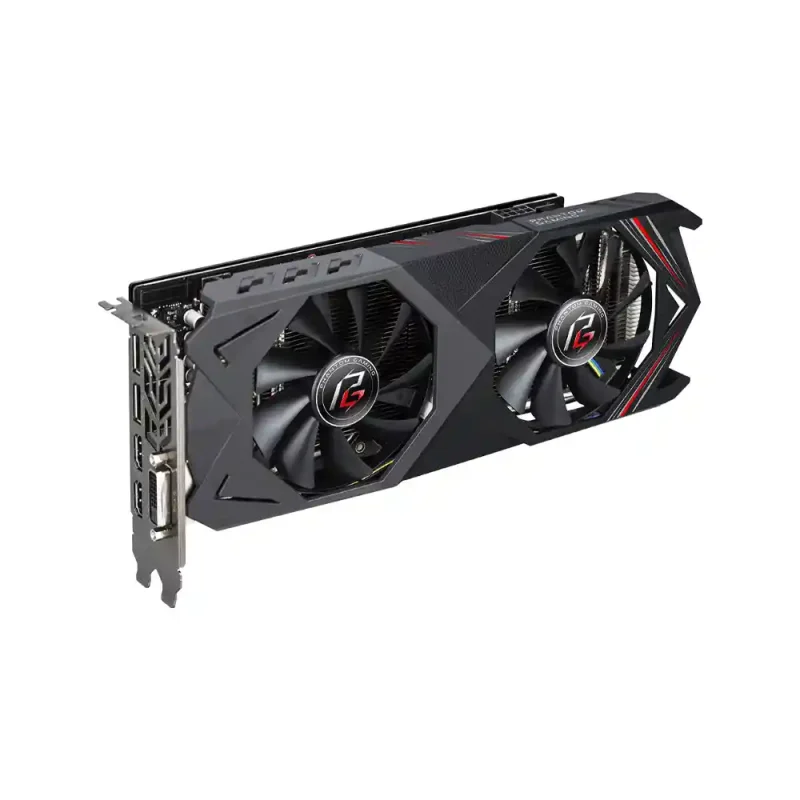 کارت گرافیک ازراک AMD Phantom Gaming X Radeon RX 590 8G OC | فروشگاه خرید کامپیوتر لیان سیستم