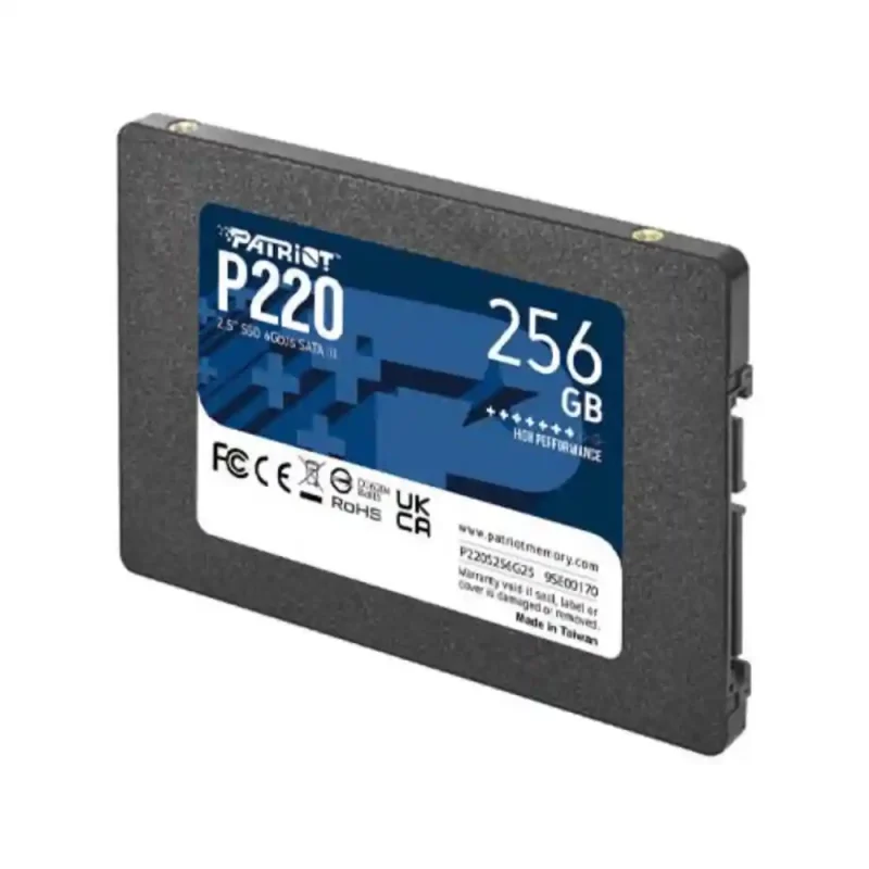 اس اس دی اینترنال پاتریوت مدل P220 ظرفیت 256 گیگابایت | فروشگاه خرید کامپیوتر لیان سیستم