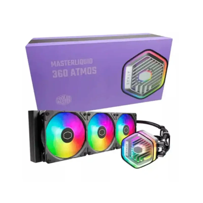 سیستم خنک کننده آبی کولر مستر مدل ATMOS 360 ARGB | فروشگاه خرید کامپیوتر لیان سیستم