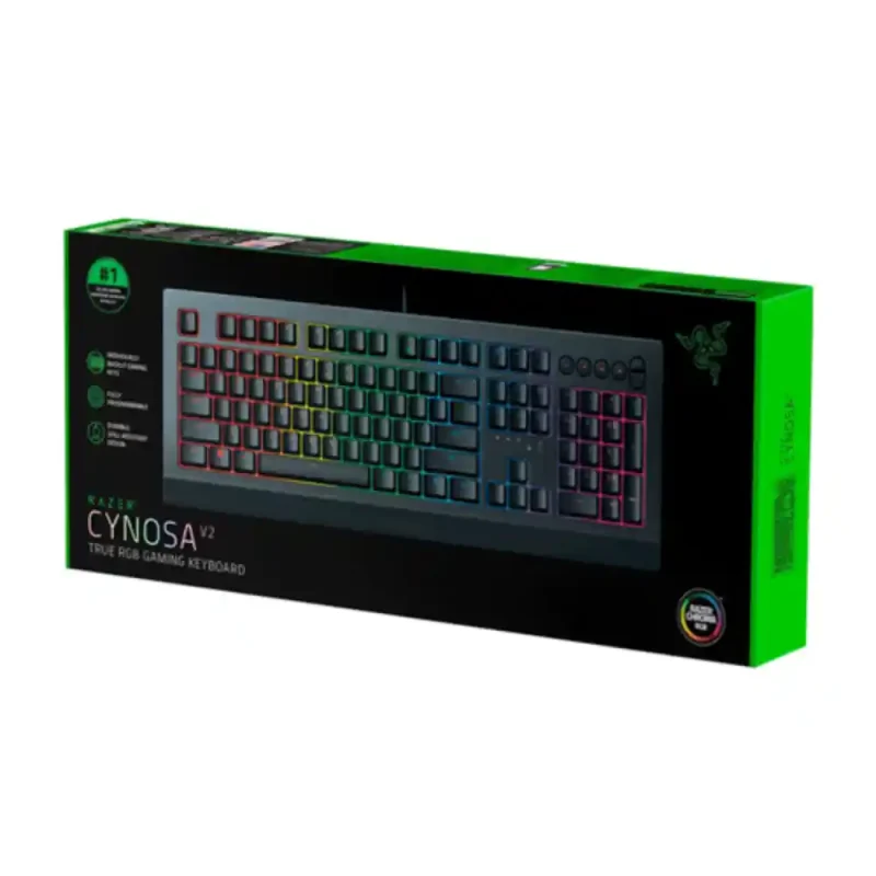 کیبورد مخصوص بازی ریزر مدل Ornata V3 | فروشگاه خرید کامپیوتر لیان سیستم