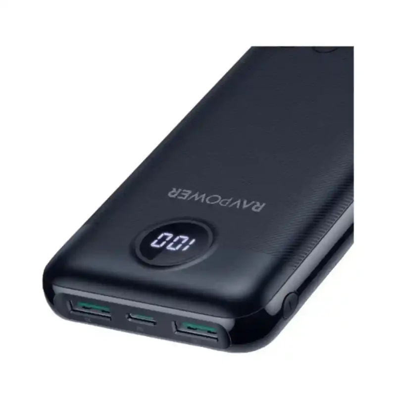 مشخصات و خرید پاوربانک راوپاور RP-PB1205 ظرفیت 20000 میلی آمپر ساعت