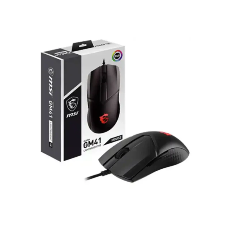 موس گیمینگ ام اس ای مدل MSI CLUTCH GM41 LIGHTWEIGHT V2 | فروشگاه خرید کامپیوتر لیان سیستم