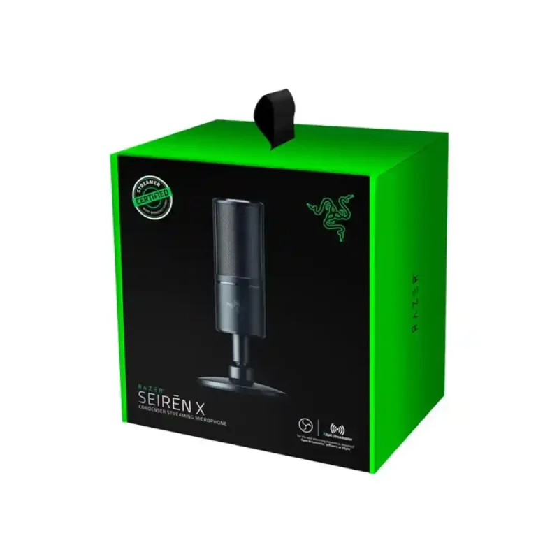 میکروفن کندانسر ریزر مدل Seiren X | فروشگاه خرید کامپیوتر لیان سیستم