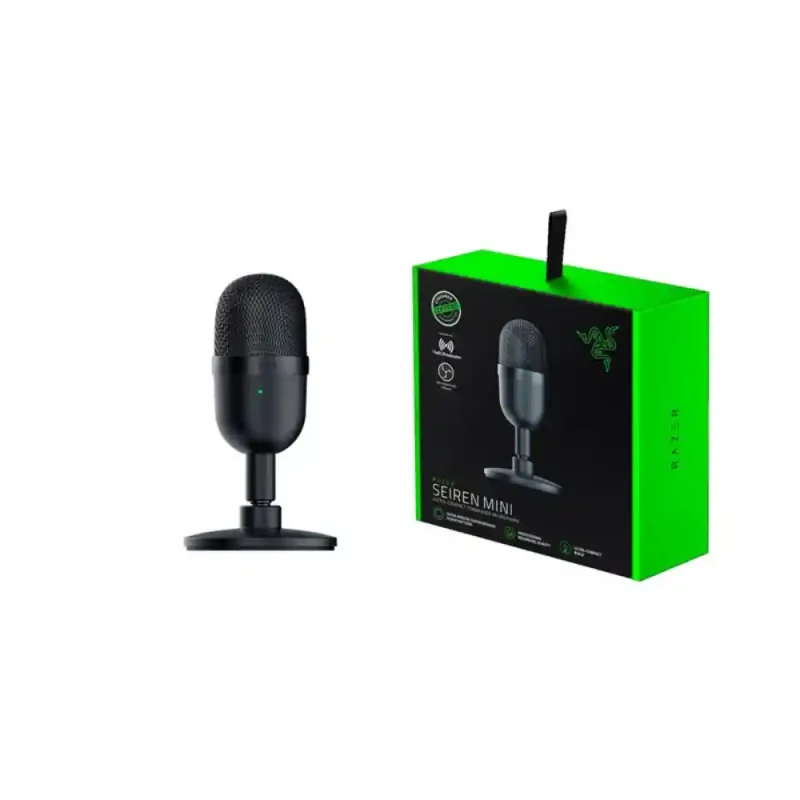 میکروفن کندانسر ریزر مدل Seiren mini | فروشگاه خرید کامپیوتر لیان سیستم
