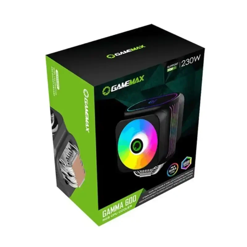 خنک کننده پردازنده گیم مکس GAMMA 600 | فروشگاه خرید کامپیوتر لیان سیستم