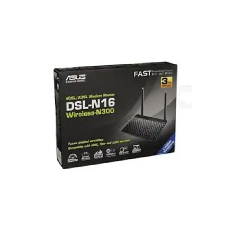مودم روتر بی سیم VDSL/ADSL ایسوس مدل DSL-N16 | فروشگاه خرید کامپیوتر لیان سیستم