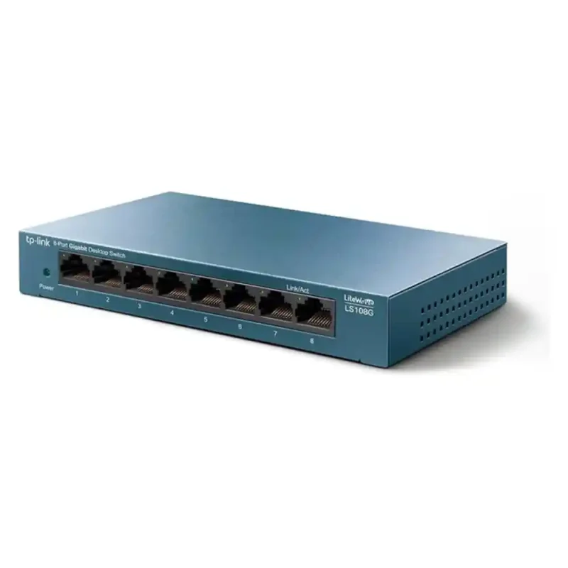 سوییچ 8 پورت تی پی-لینک مدل LS108G | فروشگاه خرید کامپیوتر لیان سیستم