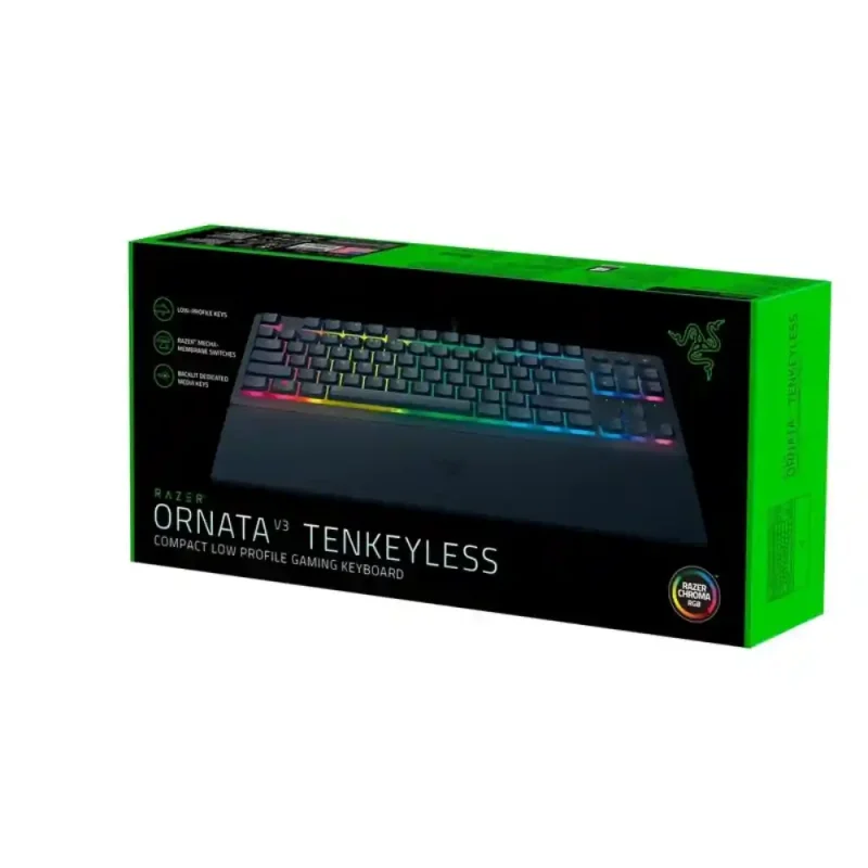 کیبورد گیمینگ ریزر ORNATA V3 TENKEYLESS | فروشگاه خرید کامپیوتر لیان سیستم
