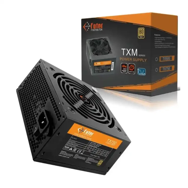 منبع تغذیه کامپیوتر فاطر مدل TX750M | فروشگاه خرید کامپیوتر لیان سیستم